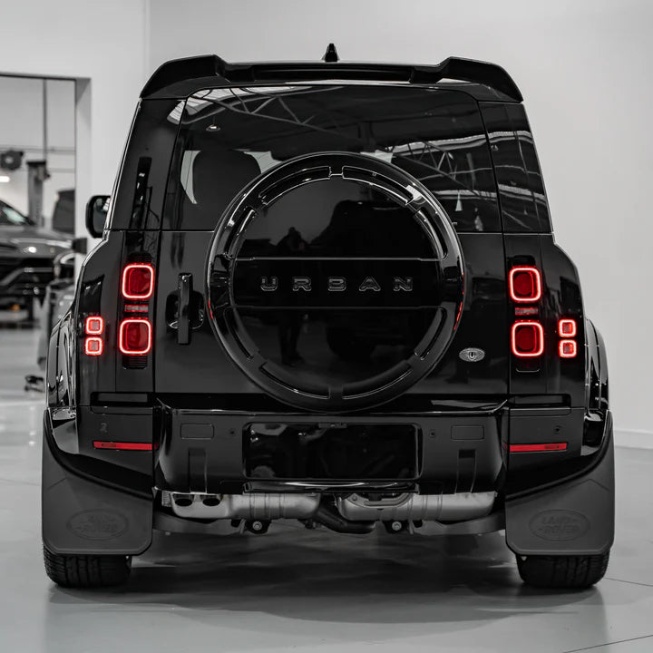 Urban Reservewiel Cover zwart Defender 90 | 110 | 130