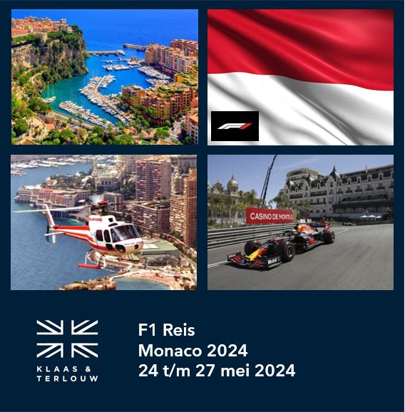 Formule 1 trip naar Monaco 2024!