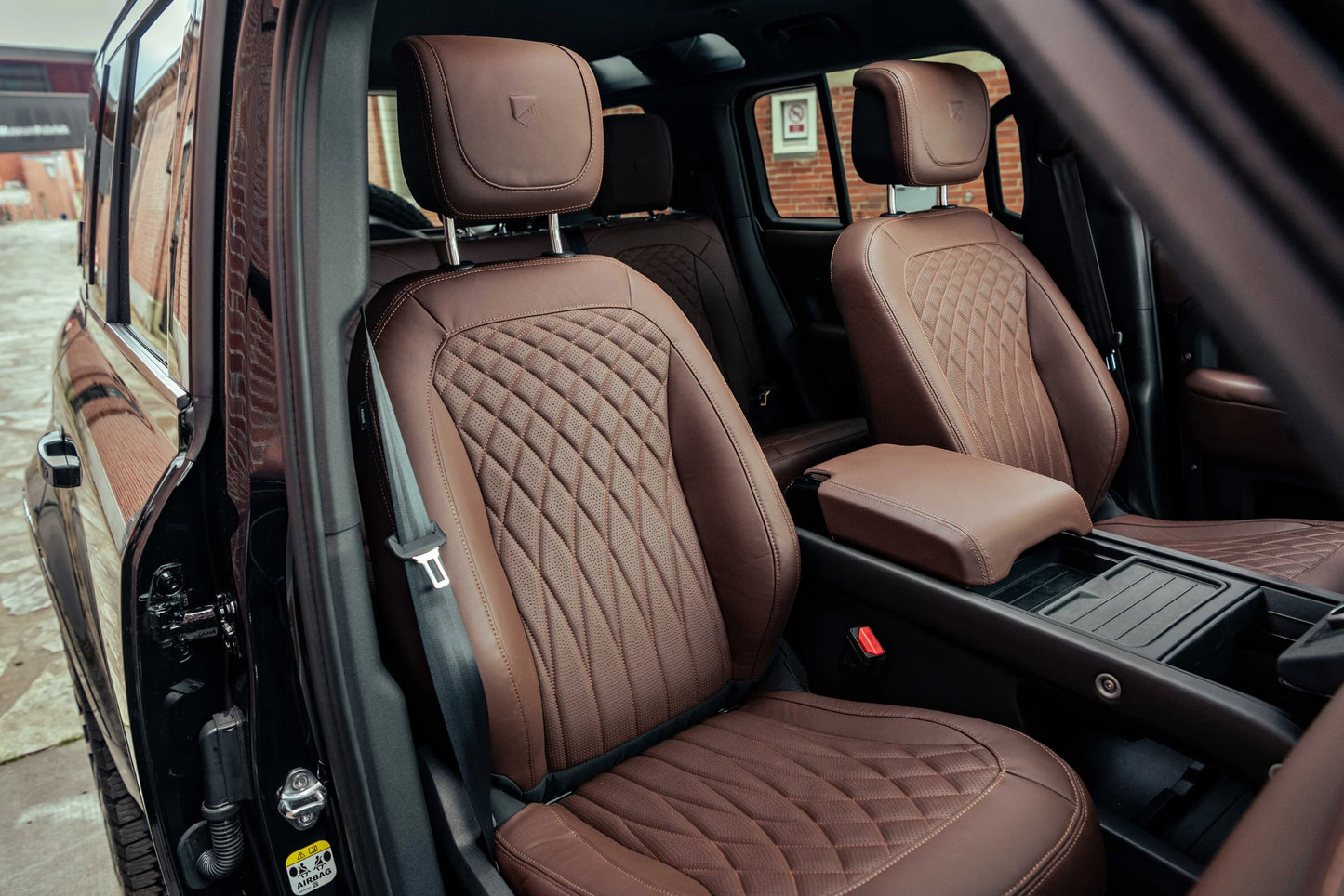 Interieur bekleding Defender - 2 voorstoelen