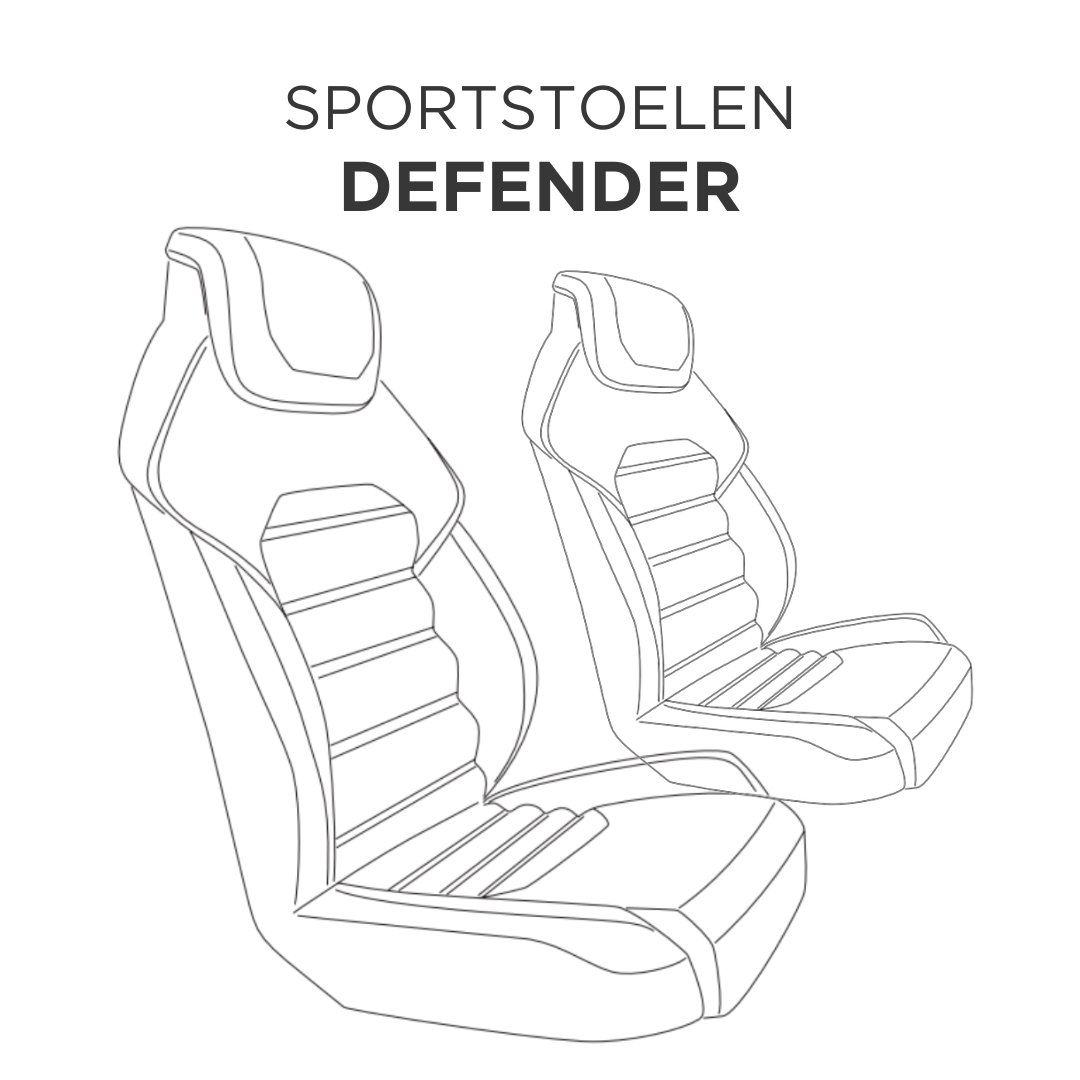 Interieur bekleding Defender - 2 Sport voorstoelen