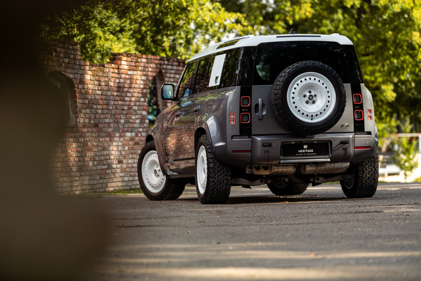 Velg Defender Heritage Customs 20" - Rock Dust - wit