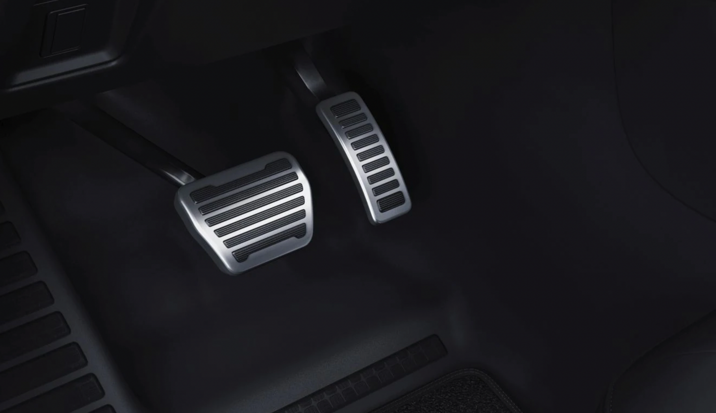 RVS pedalen Defender