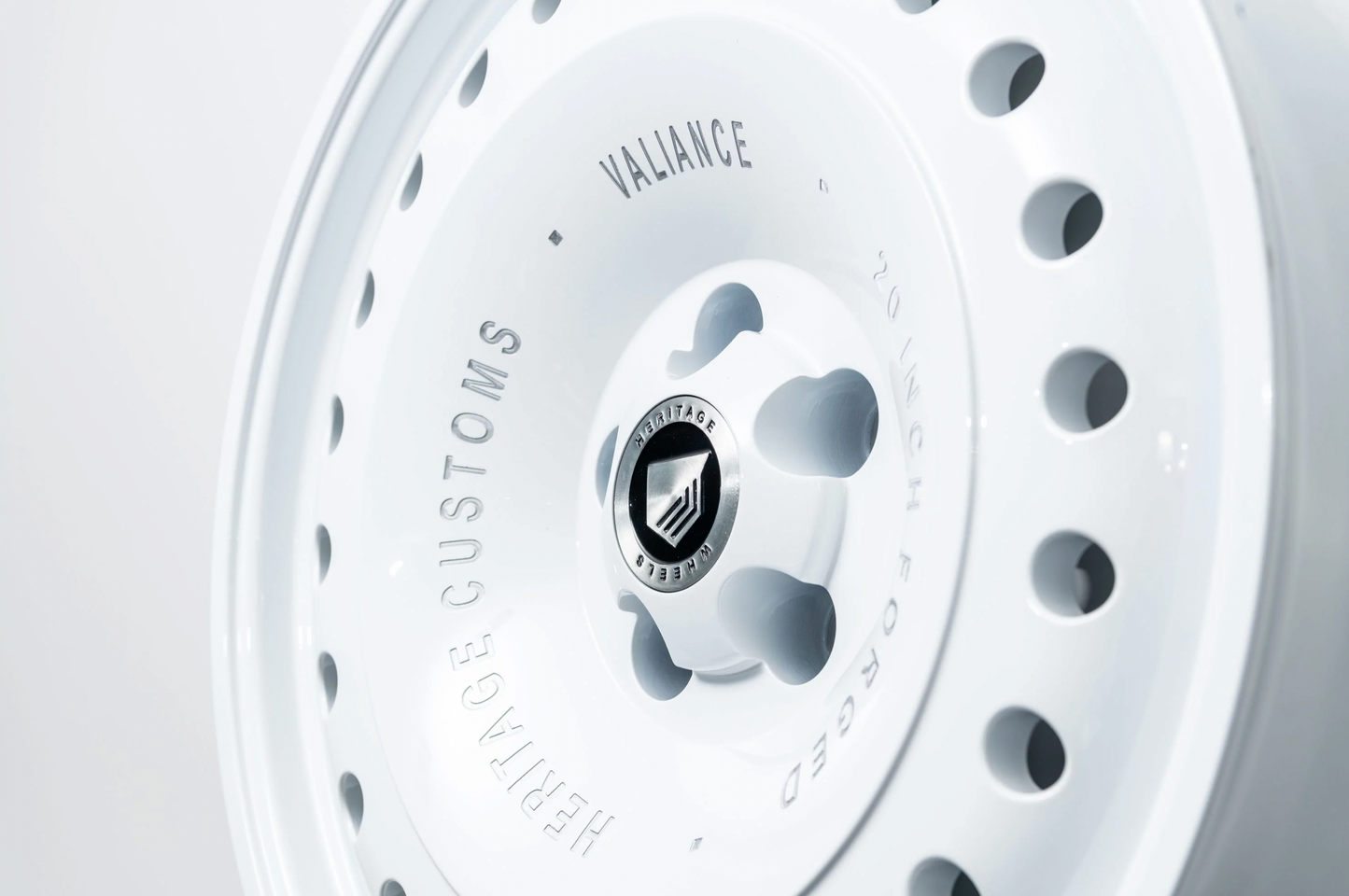 Velg Defender Heritage Customs 20" - Rock Dust - wit