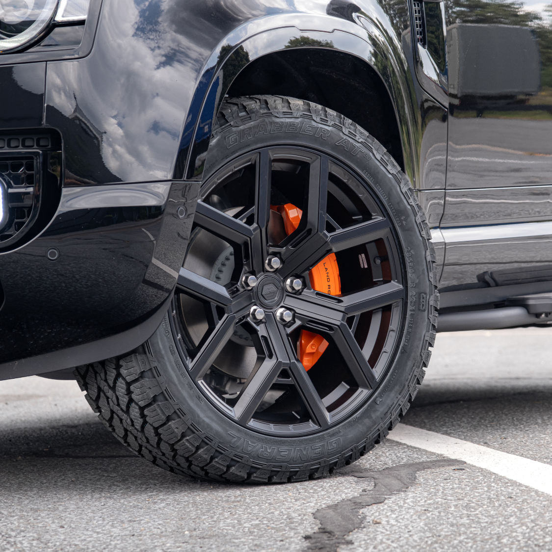 Velg set Defender 22" Urban WX-2 - Black