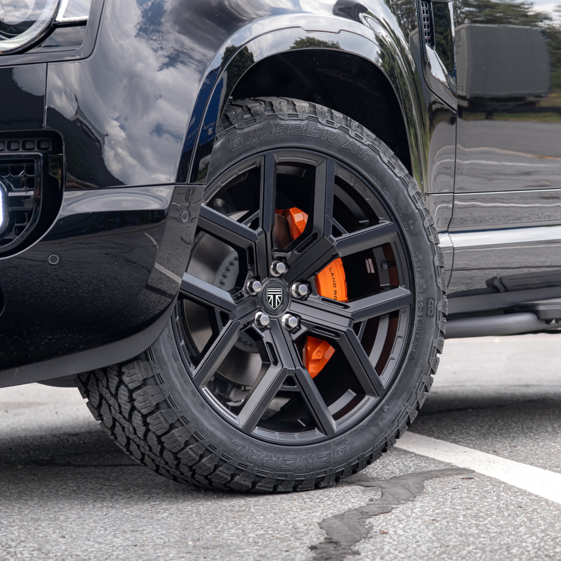Velg set Defender 22" KT2 - Black