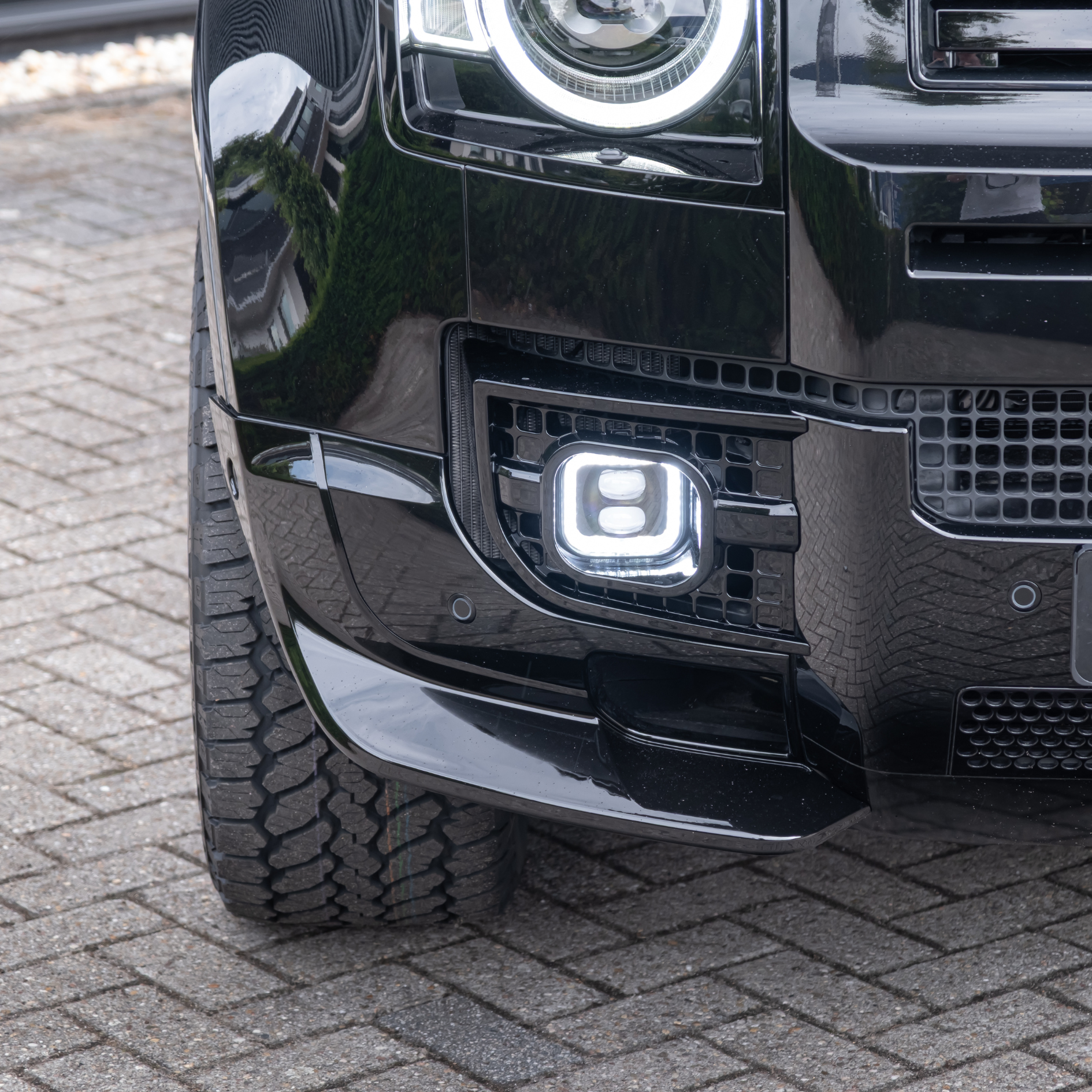 Urban voorbumper splitters - Land Rover Defender 90 / 110 / 130