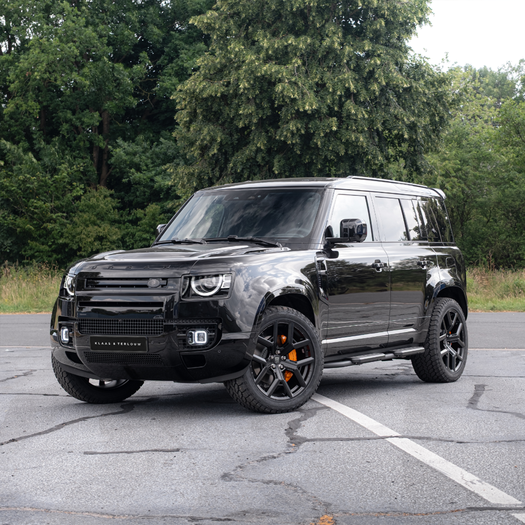 Velg set Defender 22" KT2 - Black