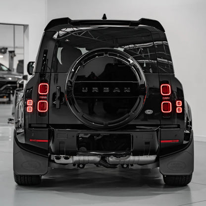 Urban Reservewiel Cover zwart Defender 90 | 110 | 130