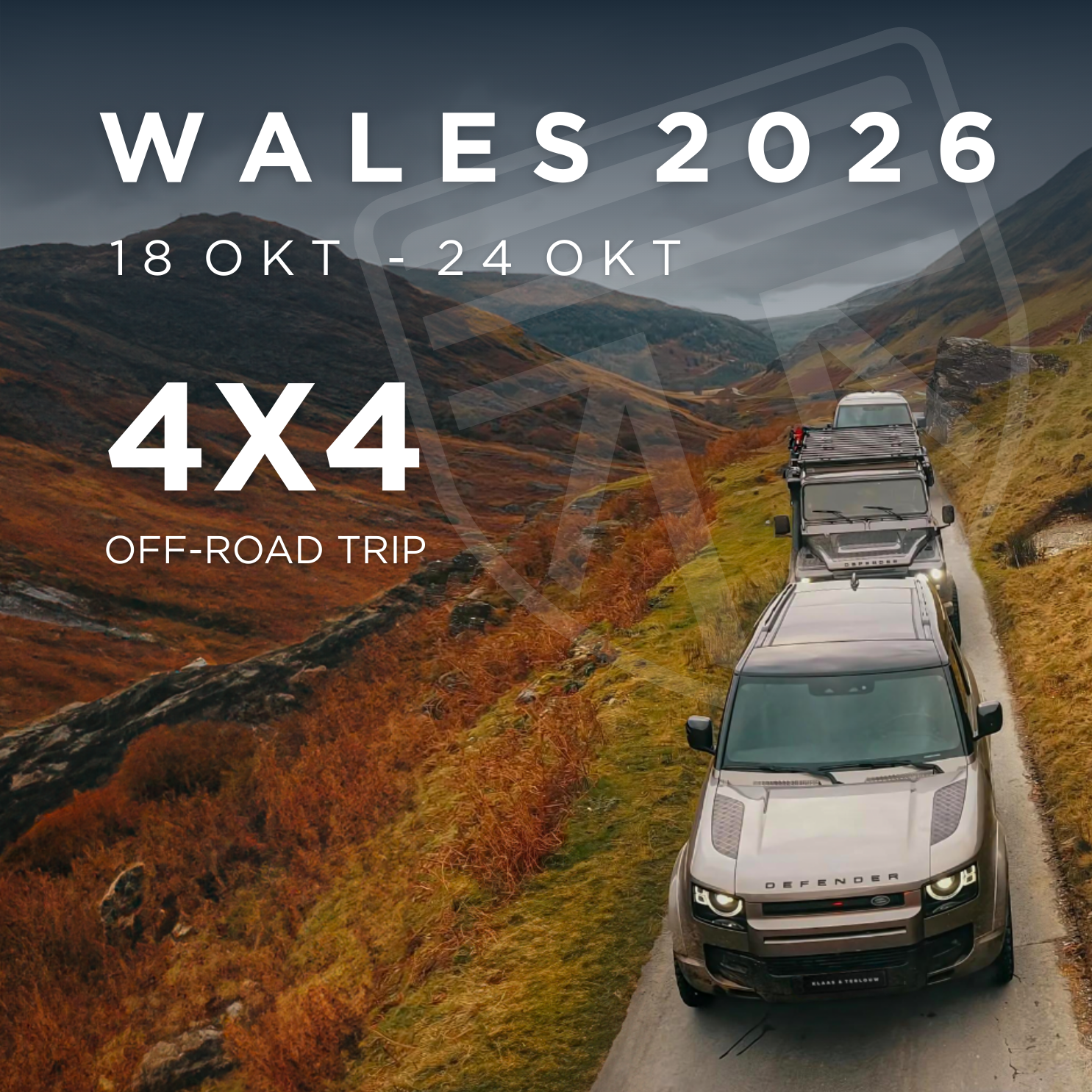 Wales Engeland 4x4 Off Road 2026