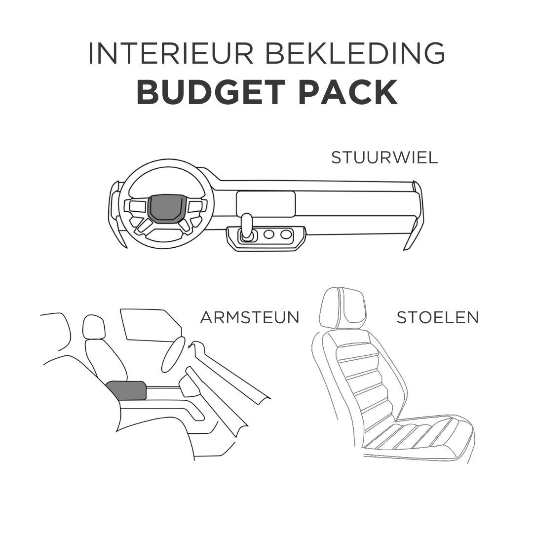 Interieur bekleding Defender - Budget Pack