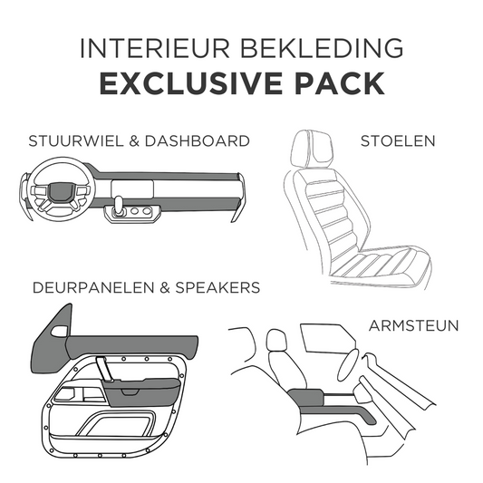 Interieur bekleding Defender - Exclusive Pack