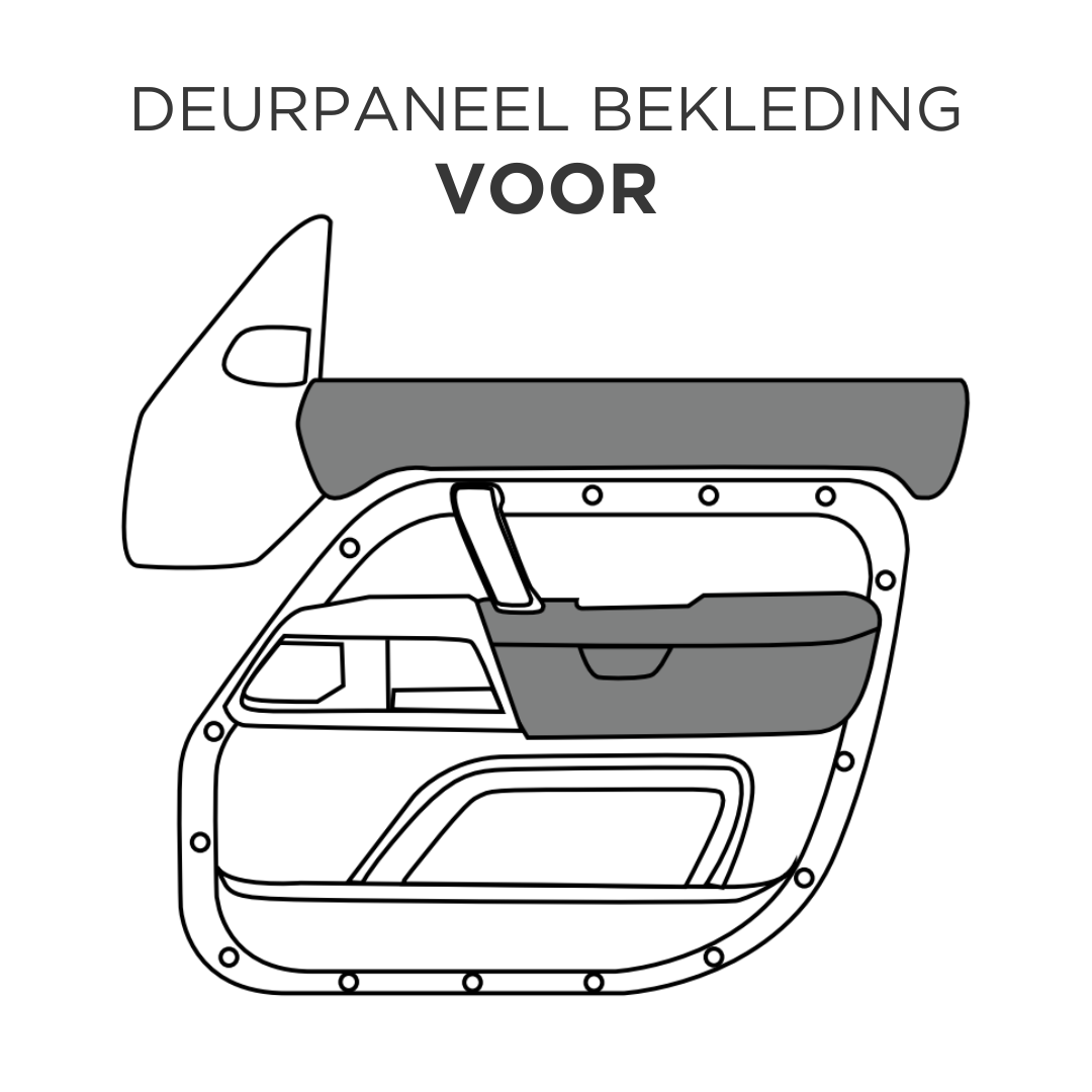 Interieur bekleding Defender - Deurpaneel voor