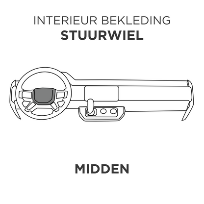 Interieur bekleding Defender - Stuurwiel