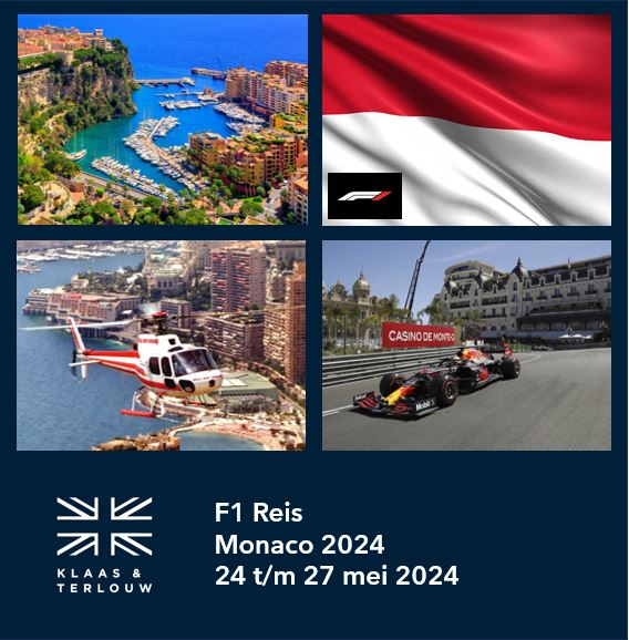 Formule 1 trip naar Monaco 2024!