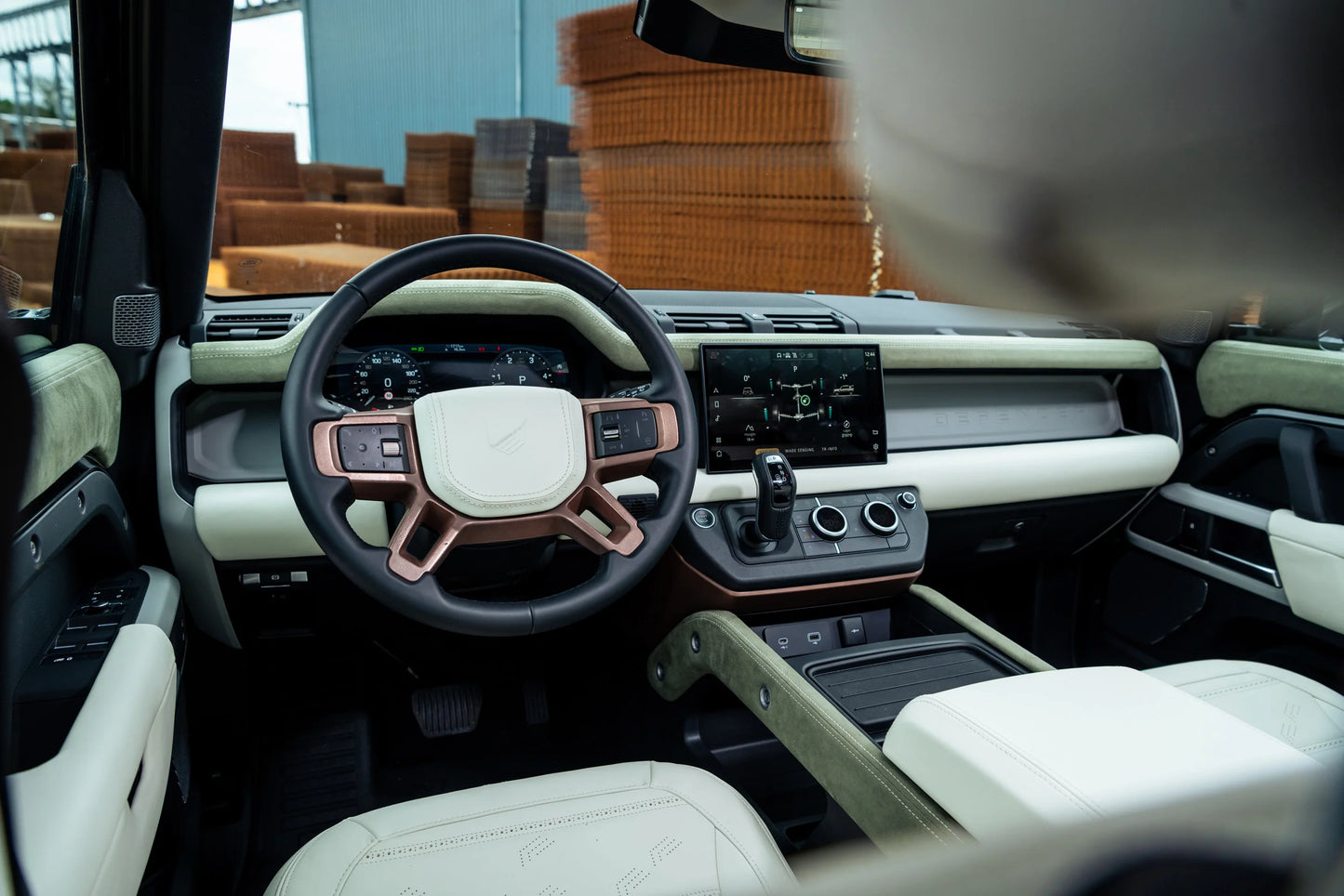 Interieur bekleding Defender - Dashboard - Boven & Onder