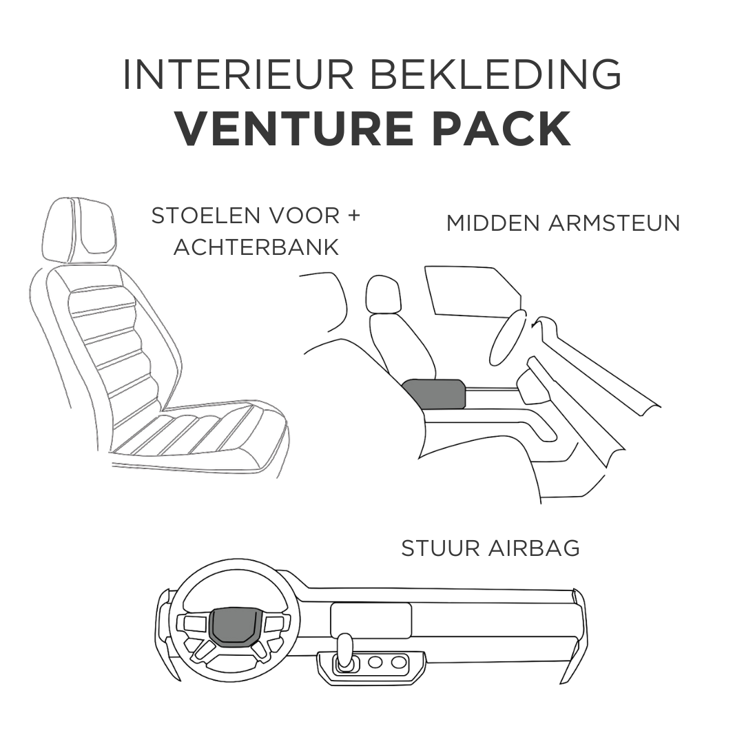 Interieur bekleding Defender - Venture Pack