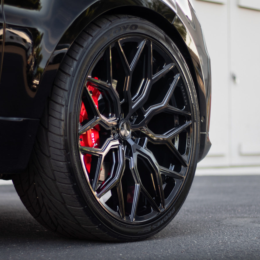 Velg set Vossen HF-2 Hybrid Forged Series - Gloss Black