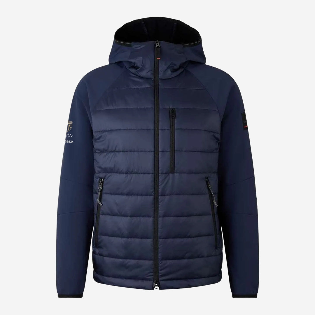 Bogner x Klaas & Terlouw, A1 Car Lease | Anian gewatteerde softshelljas donkerblauw