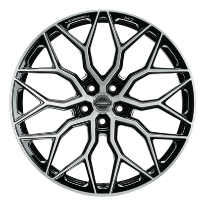 Velg set Vossen HF-2  Hybrid Forged Series - Brushed Gloss Black