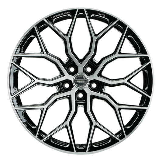 Velg set Vossen HF-2  Hybrid Forged Series - Brushed Gloss Black