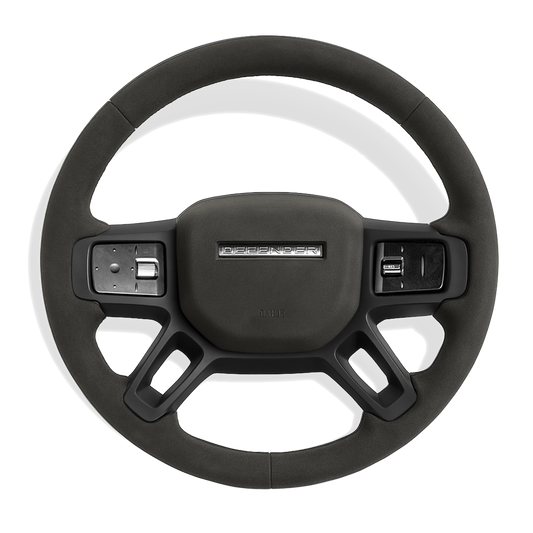 Custom Defender alcantara stuurwiel configurator