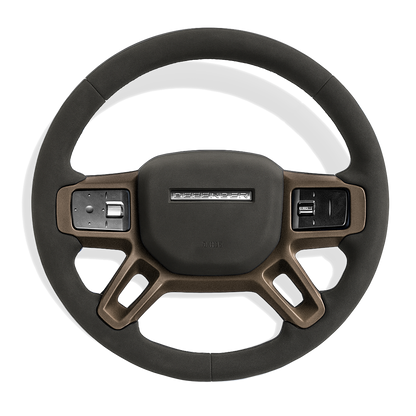 Custom Defender alcantara stuurwiel configurator