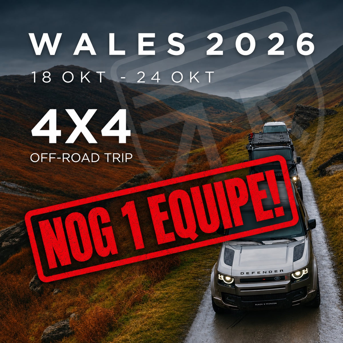 Wales Engeland 4x4 Off Road 2026