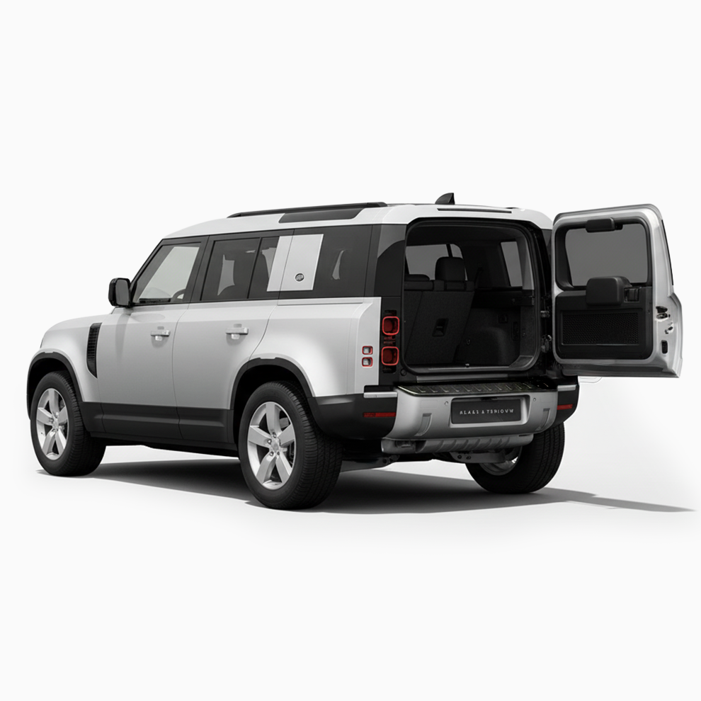 Beschermplaat achterbumper Defender origineel - Zwart