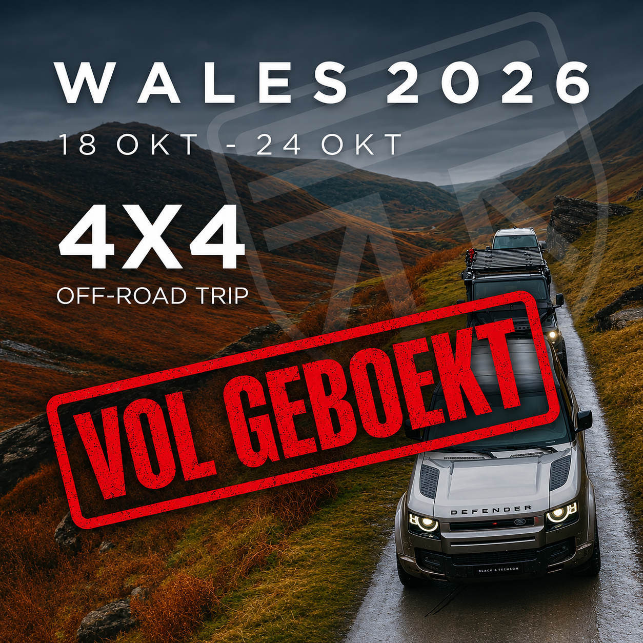 Wales Engeland 4x4 Off Road 2026