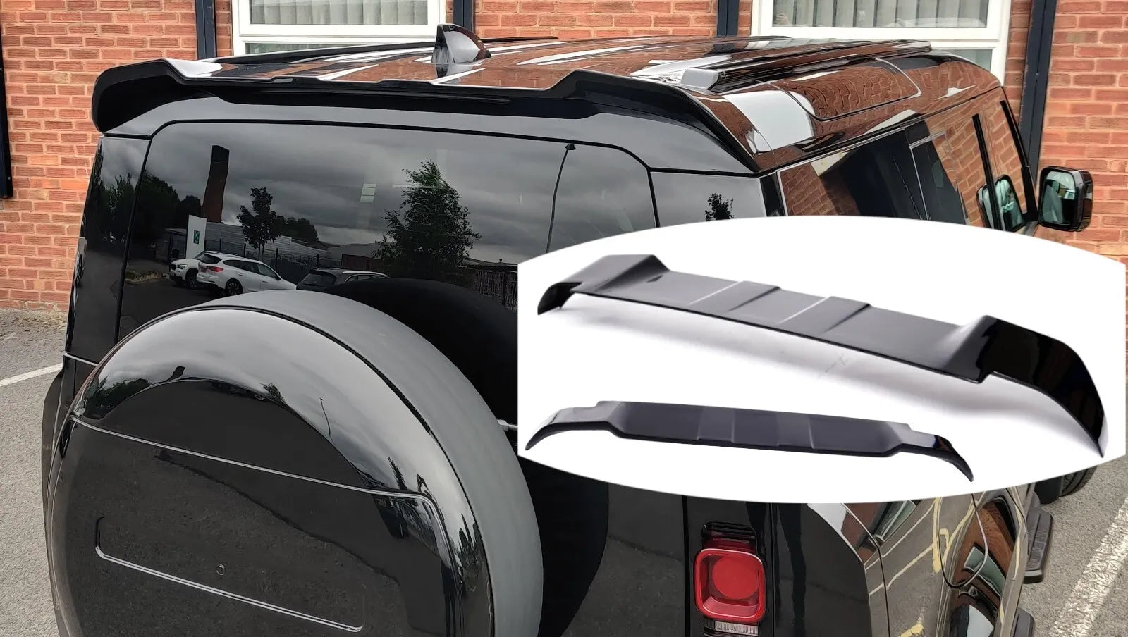 Achterspoiler Ford Transit Custom 2023 Achterspoiler Ford Transit Custom 2023