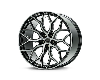 Velg set Vossen HF-2  Hybrid Forged Series - Brushed Gloss Black