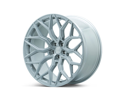 Velg set Vossen HF-2  Hybrid Forged Series - Satin Silver