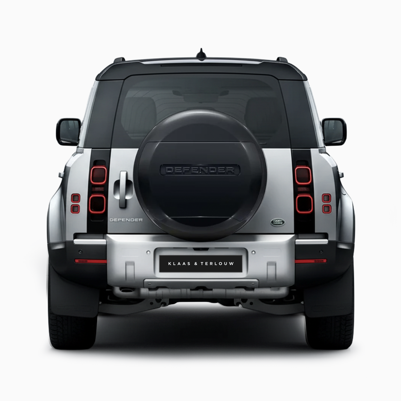 Reservewiel Cover zwart Defender