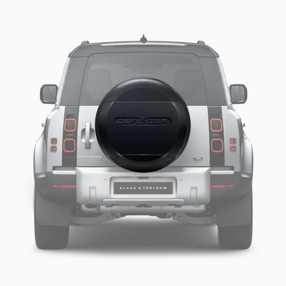 Reservewiel Cover zwart Defender